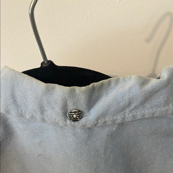 Men's Blue Button-Down Shirt Hurley - Picture 6 of 7